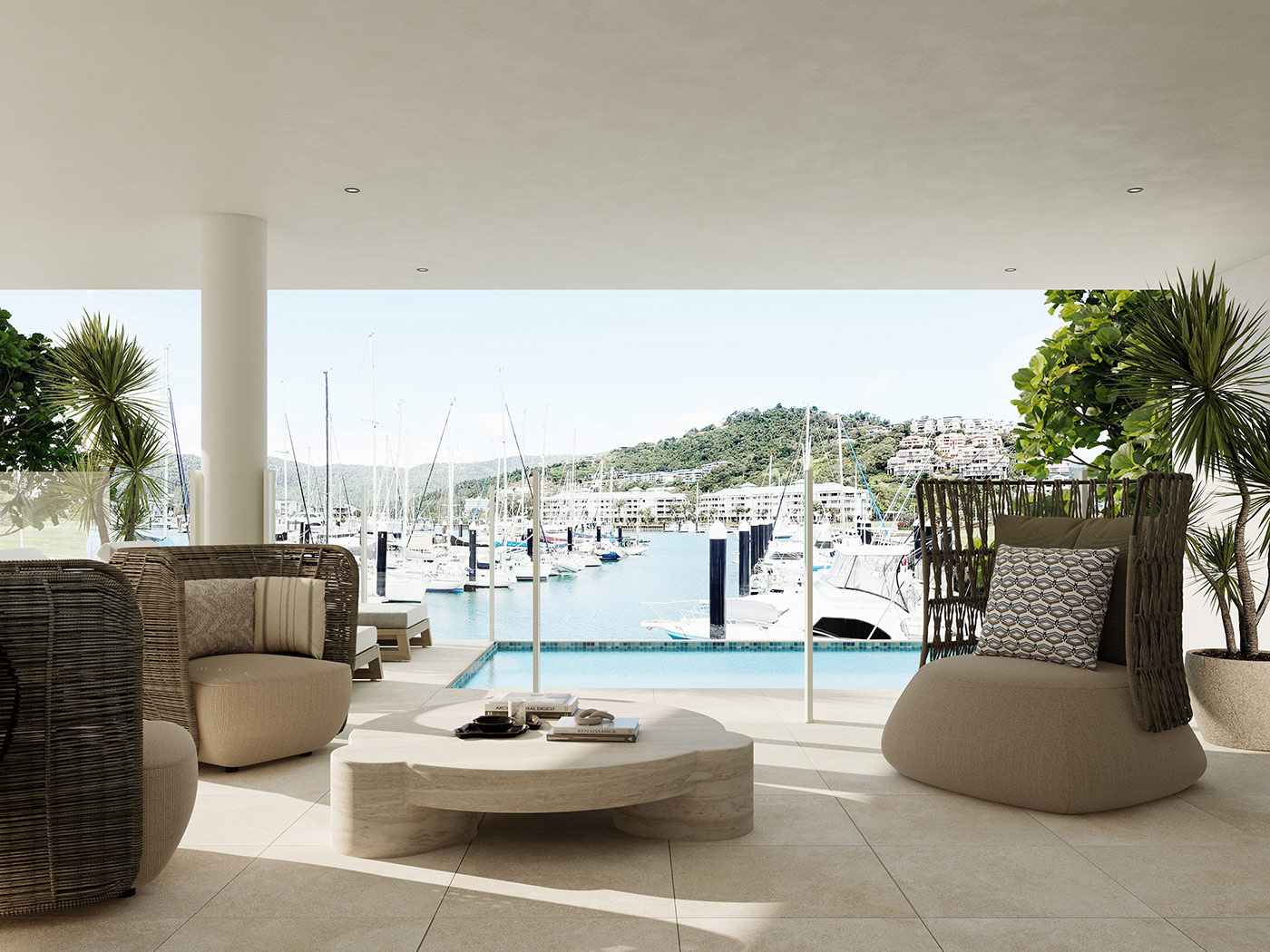 B23621 6 12 The Beacons, Airlie Beach (interiors) Balcony