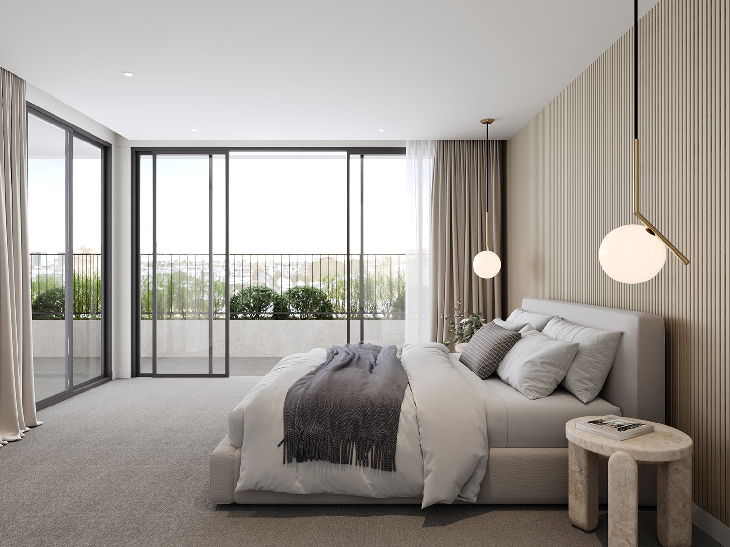 I40263 S40263 43 Charteris St, Paddington (interiors) Bedroom