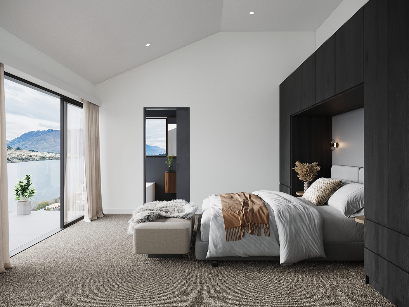 Snz6480 24 Angelo Drive Queenstown (interiors) Bedroom