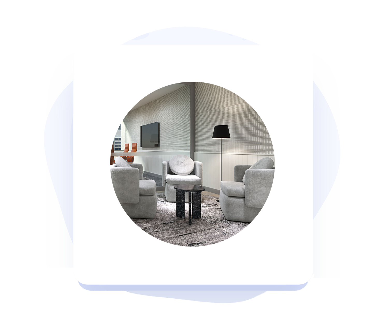 3d Rendering Officespace